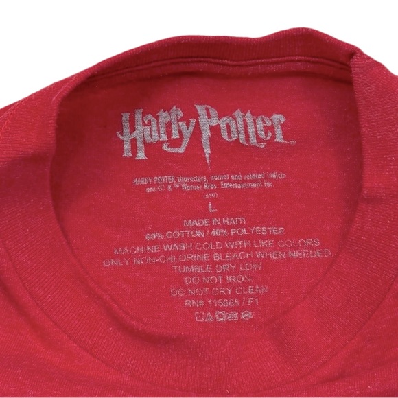 Harry Potter Quidditch Sketch Tee Adult Large - Picture 2 of 3